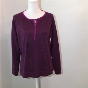 L.L. Bean lightweight Henley shirt